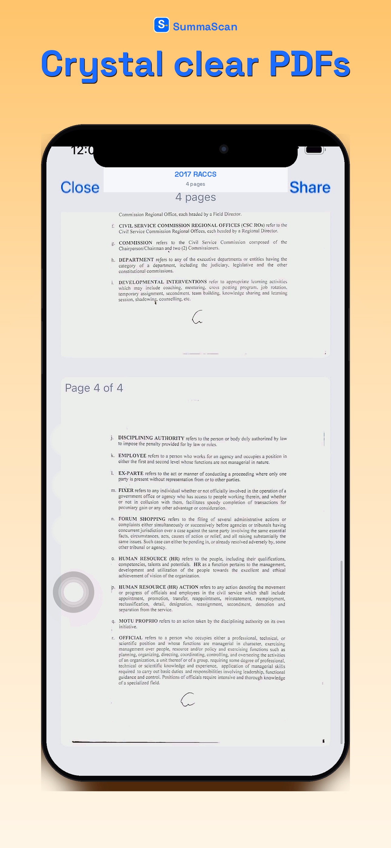Screenshot 2 of SummaScan