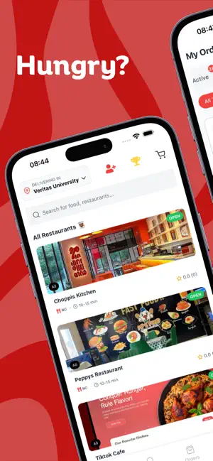 Foodys – Campus Food Delivery screenshot 1