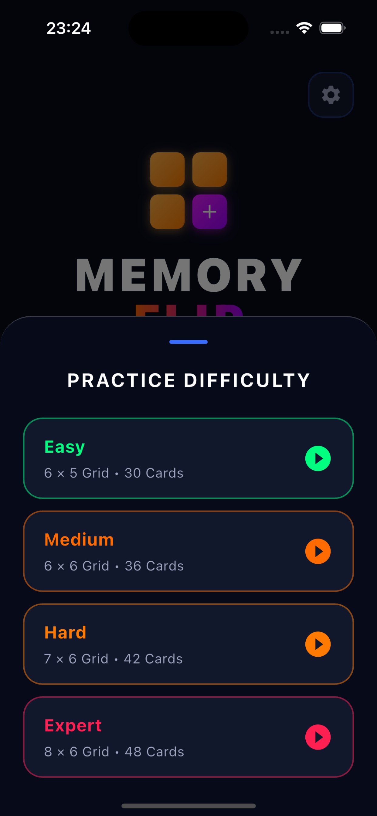 Screenshot 3 of Memory Flip - Master