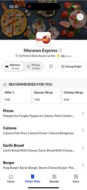 Moranos Express screenshot 2