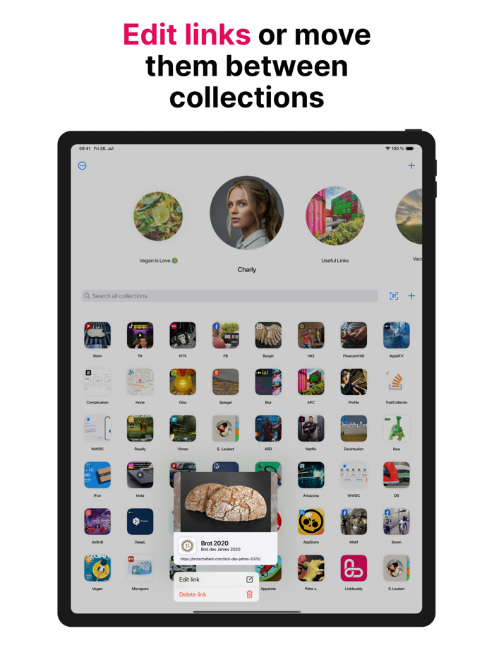 Linkbuddy Share Links