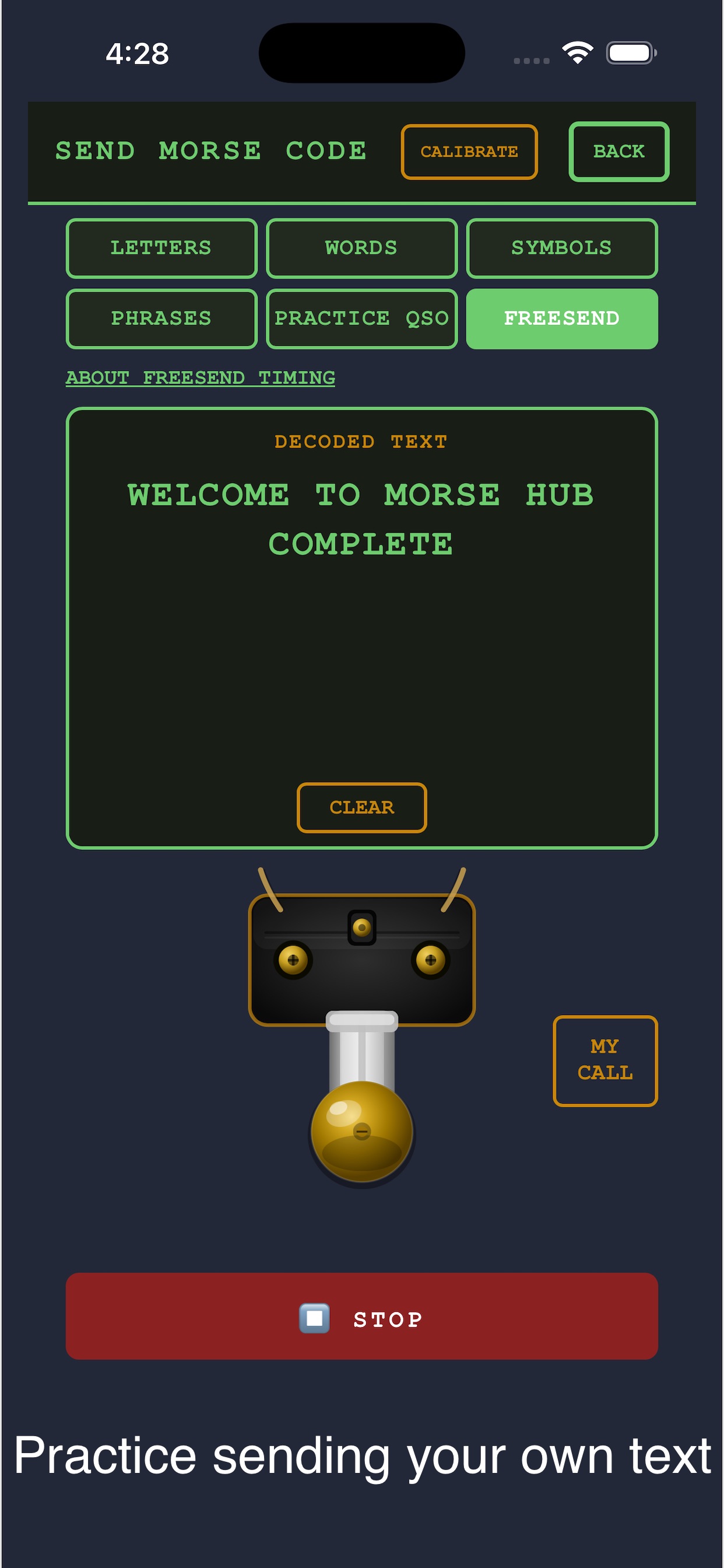 Screenshot 1 of Morse Hub Complete