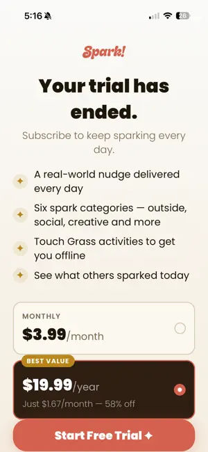 Spark! Analog Life screenshot 2