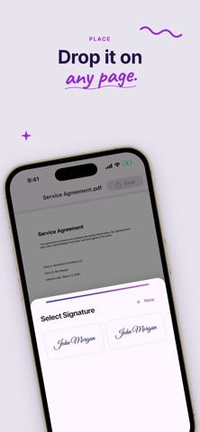 Sign PDF - eSign & Fill Docs iPhone screenshot