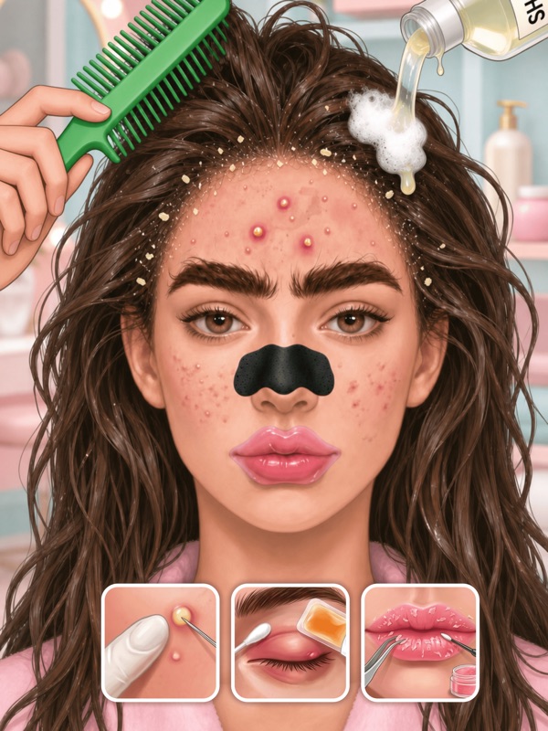 Makeup ASMR: Makeover Story screenshot 8