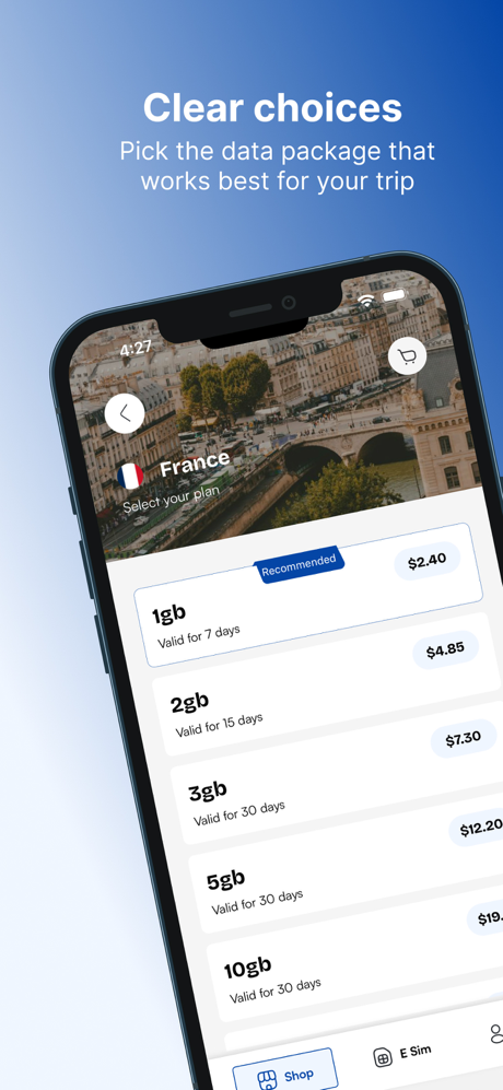 Yatelo: eSIM Travel & Internet screenshot 4