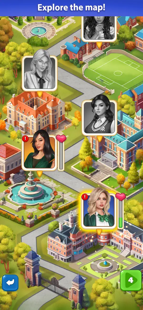 College: Perfect Match iOS Mod IPA [ Debug Menu ] screenshot 2 - iOS game interface