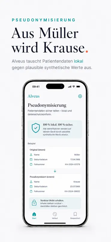 Alveus - KI für Klinikärzte screenshot 2 of 7