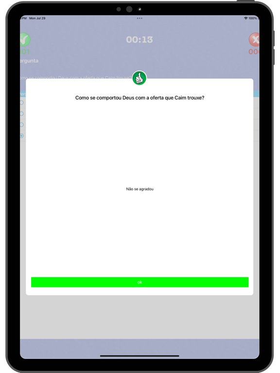 Screenshot #6 pour Quiz Biblico