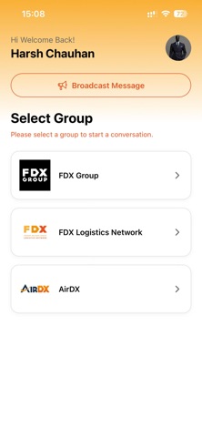 FDX Logistics screenshot