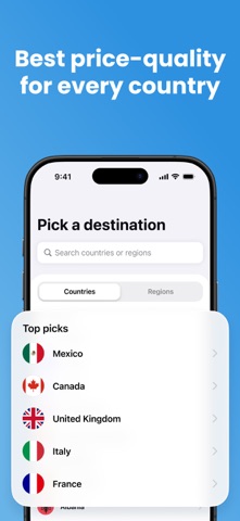 eSim Travel Virtual Mobile App App Store preview screenshot 2