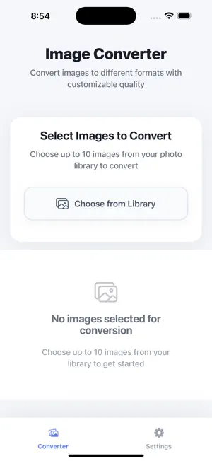 HEIC to JPG Image Converter • screenshot 1