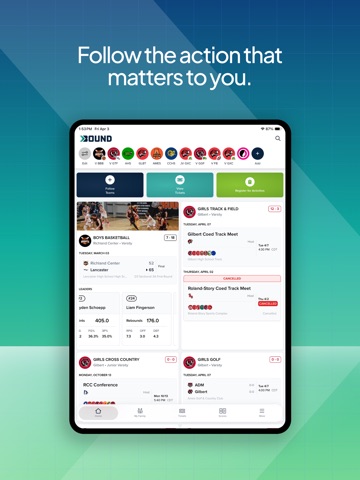 Bound Sports iPad screenshot