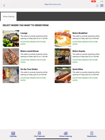 Bogey Hills Country Club iPad screenshot