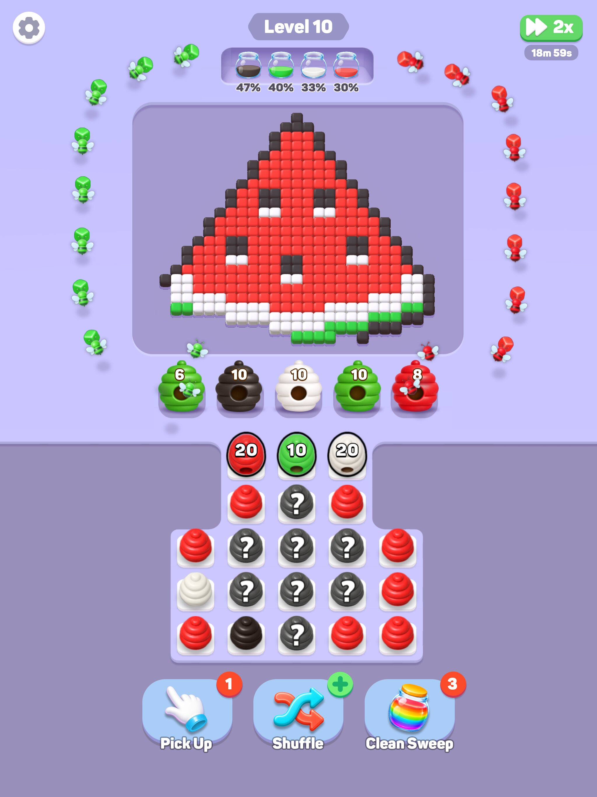 Pixel Honey: Color Cube Puzzle screenshot 11