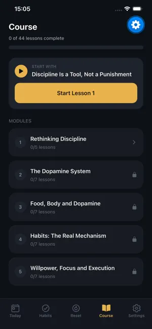 Fudoshin - Daily Discipline screenshot 1