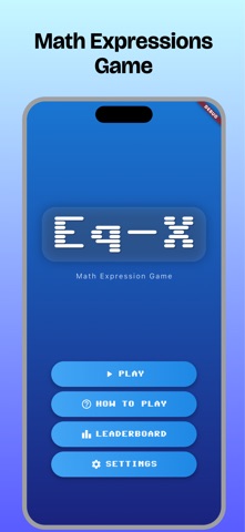 EqX - Brain Training Math Game Screenshot 1 of 5