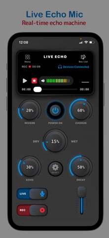 LiveMic Vocal Recording Studio Screenshot 2 of 3