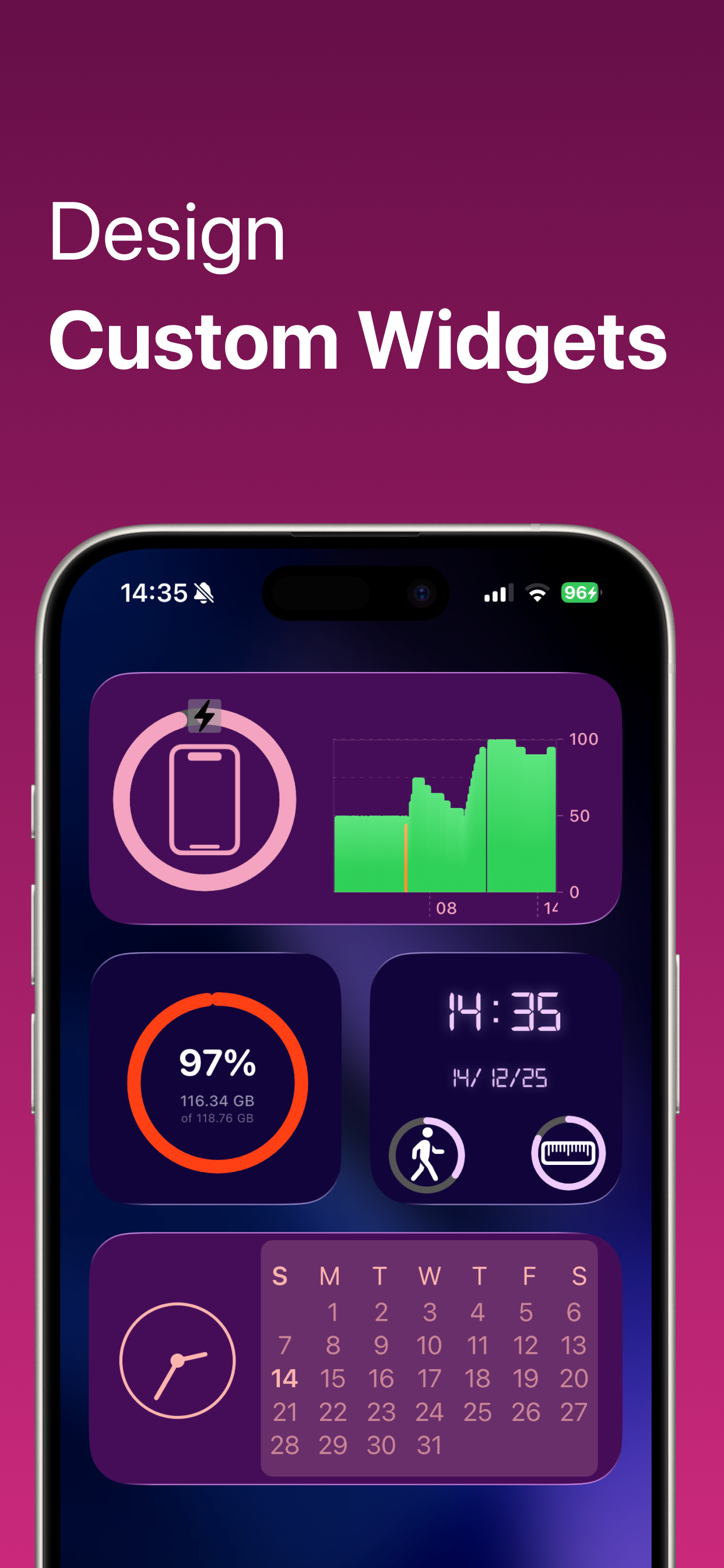 Status: Custom Widget Maker