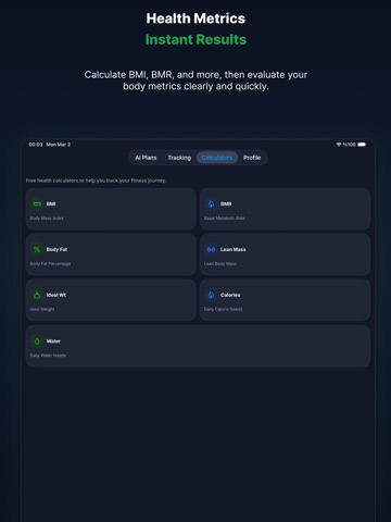 NutriAssistant AI iPad screenshot
