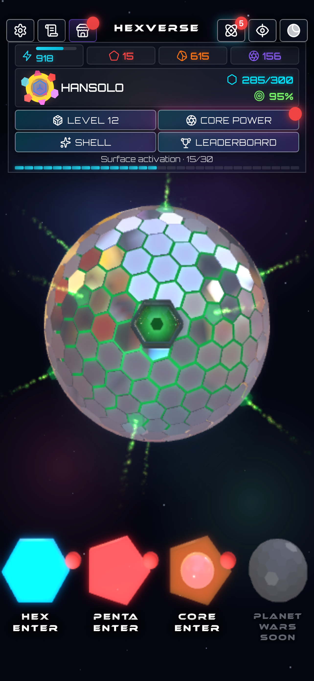 HexVerse: Hex Planet Arcade screenshot 6