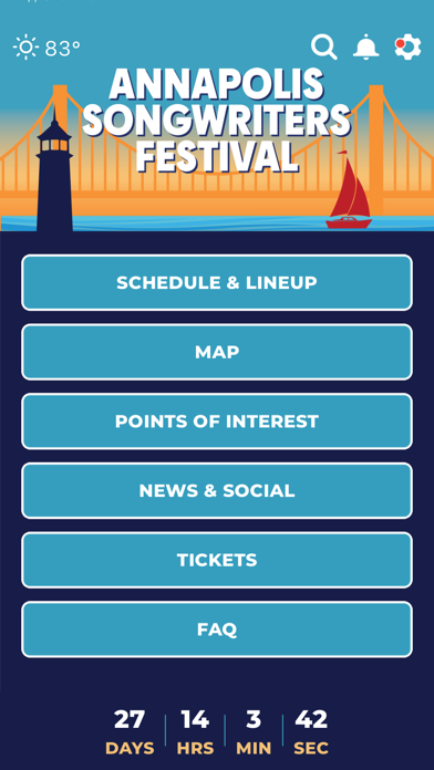 Annapolis Songwriters Festival Screenshot