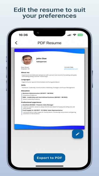 Resume Builder - CV Creator screenshot-4