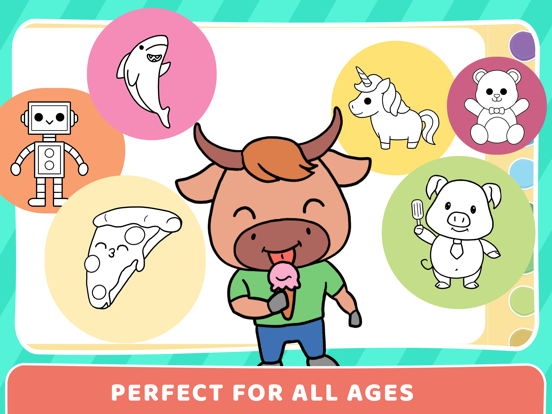 Baby Lila Drawing:Kids Color iPad screenshot 6 - Education app