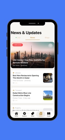 Dubai Expat Guide iPhone screenshot