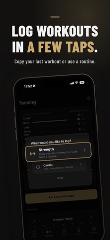 TRAINING COACH - Workout Log screenshot 2