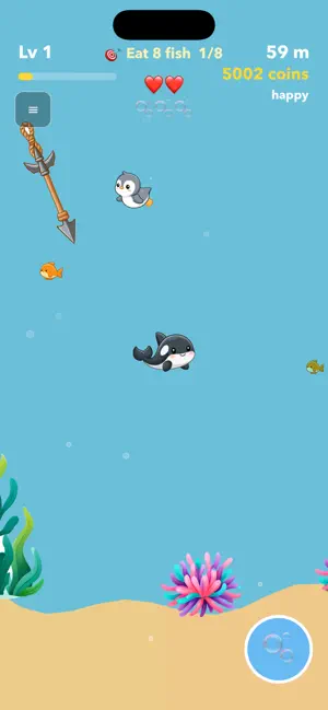 Orca: Hungry Whale Explorer screenshot 2