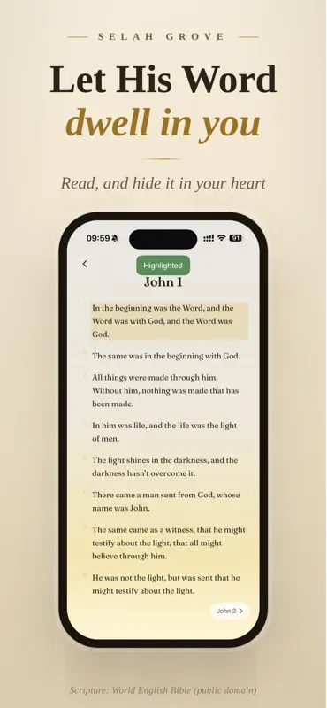 Selah Grove: Bible & Prayer screenshot 8 of 8