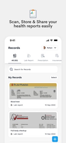 Seht: AI Family Health Manager iPhone screenshot 2