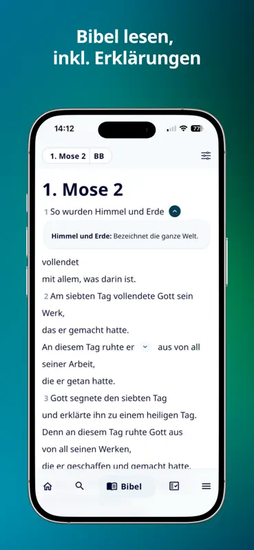 Die Bibel. Begleiter im Alltag screenshot 2 of 8