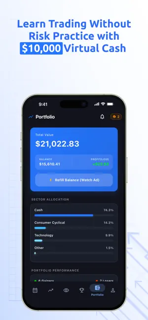 Stock Simulator & IPO Tracker screenshot 1