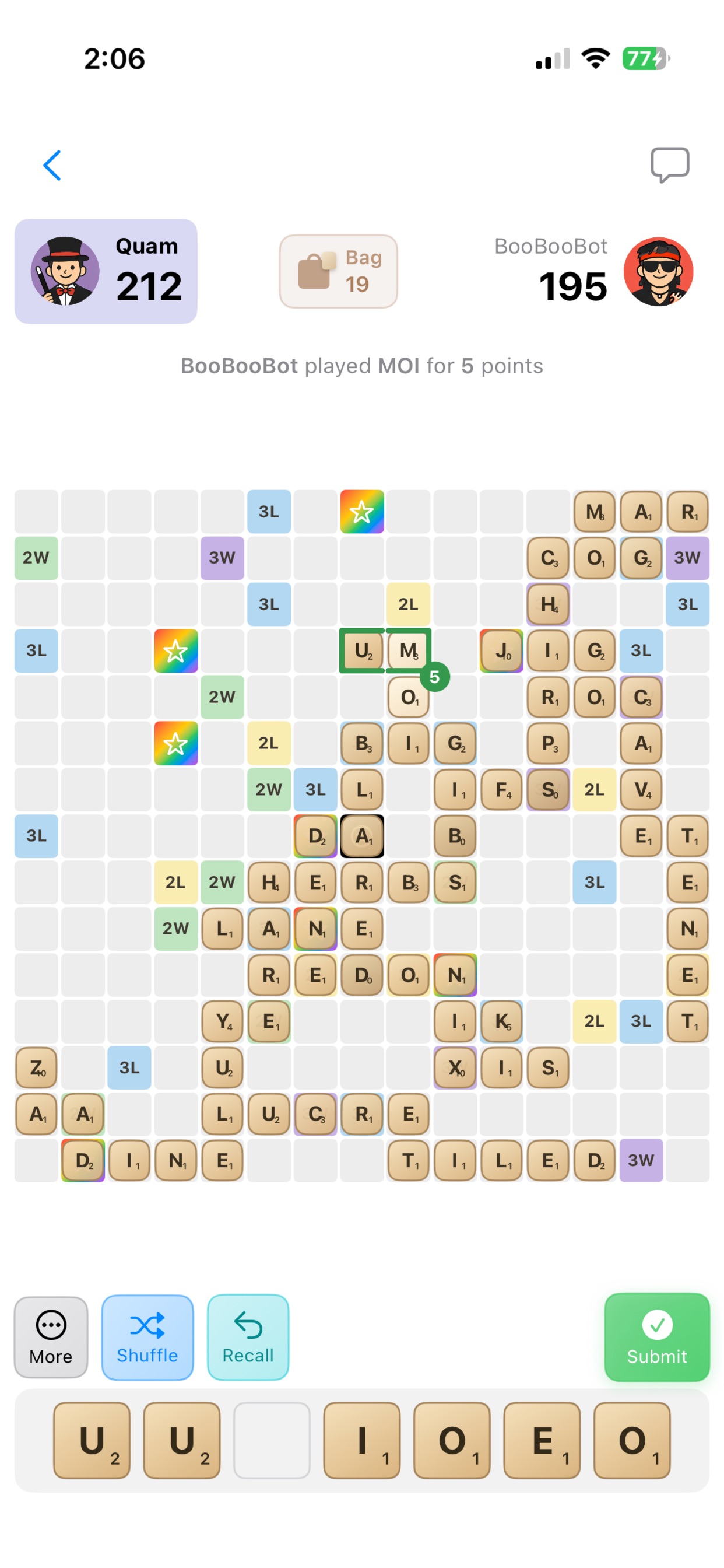 Screenshot 1 of Tile & Error: Words and Chaos