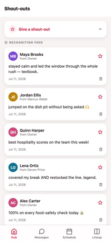FlowState QSR screenshot