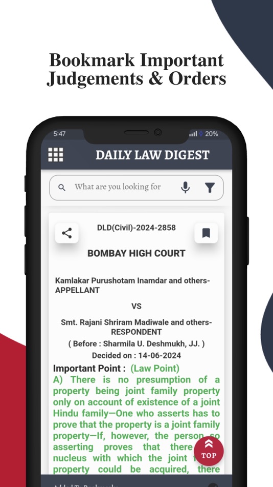 #3. Daily Law Digest (iOS) 由: ALGOOCEAN TECHNOLOGIES PRIVATE LIMITED