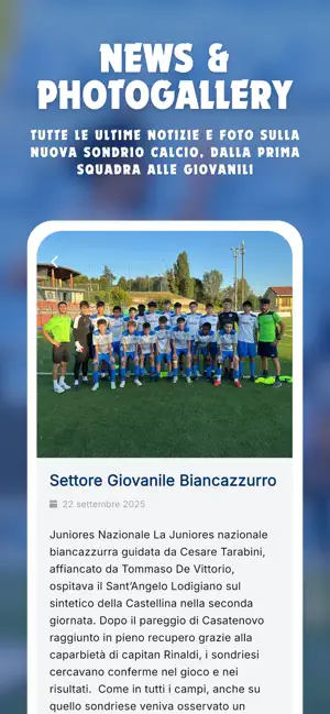 Nuova Sondrio Calcio screenshot 3