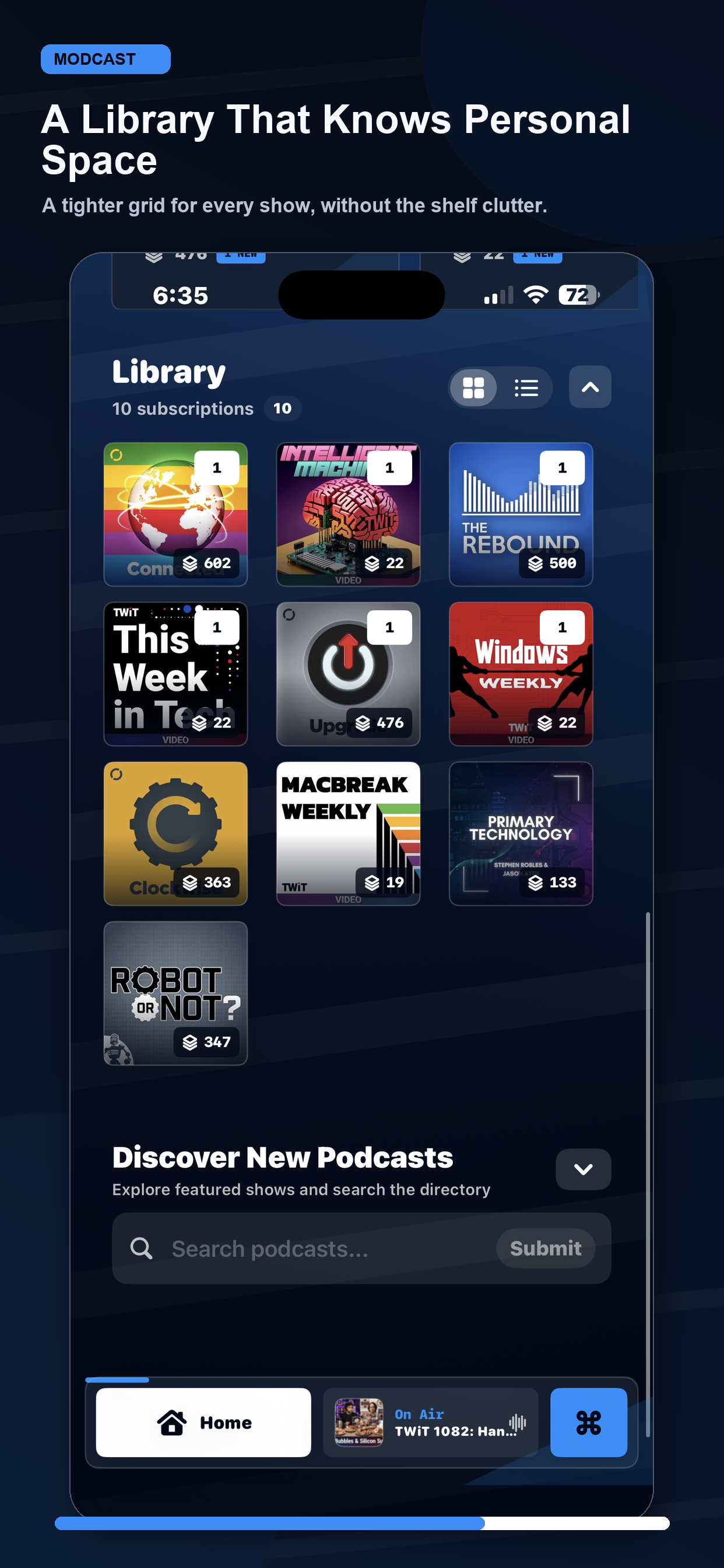 Modcast - Podcast Player screenshot 3