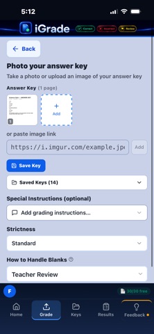 iGrade: Teacher Test Grader Screenshot 6 of 6