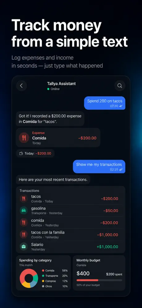 Tallya screenshot 3