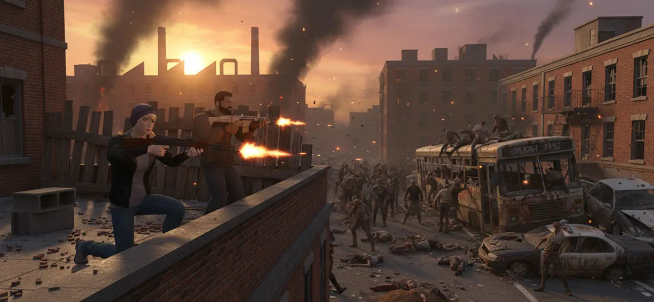 Screenshot #2 pour Left To Dead: Zombie Shooter