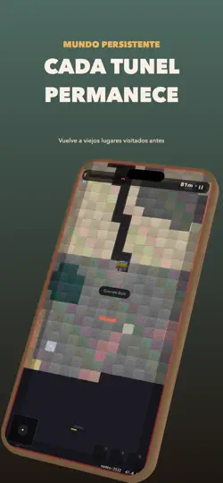 Captura de pantalla de Digline: Minería Relajante en iPhone 2