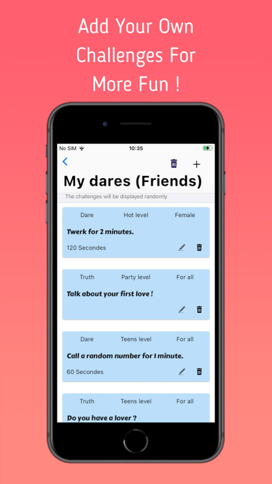 Truth or Dare - Party & Date Screenshot