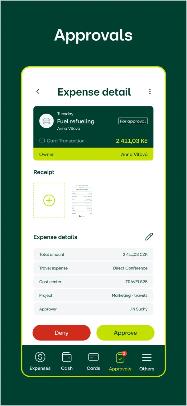 Screenshot #3 pour Fidoo Expense Management