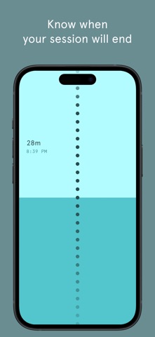 While: the meditation timer Screenshot 2 of 3