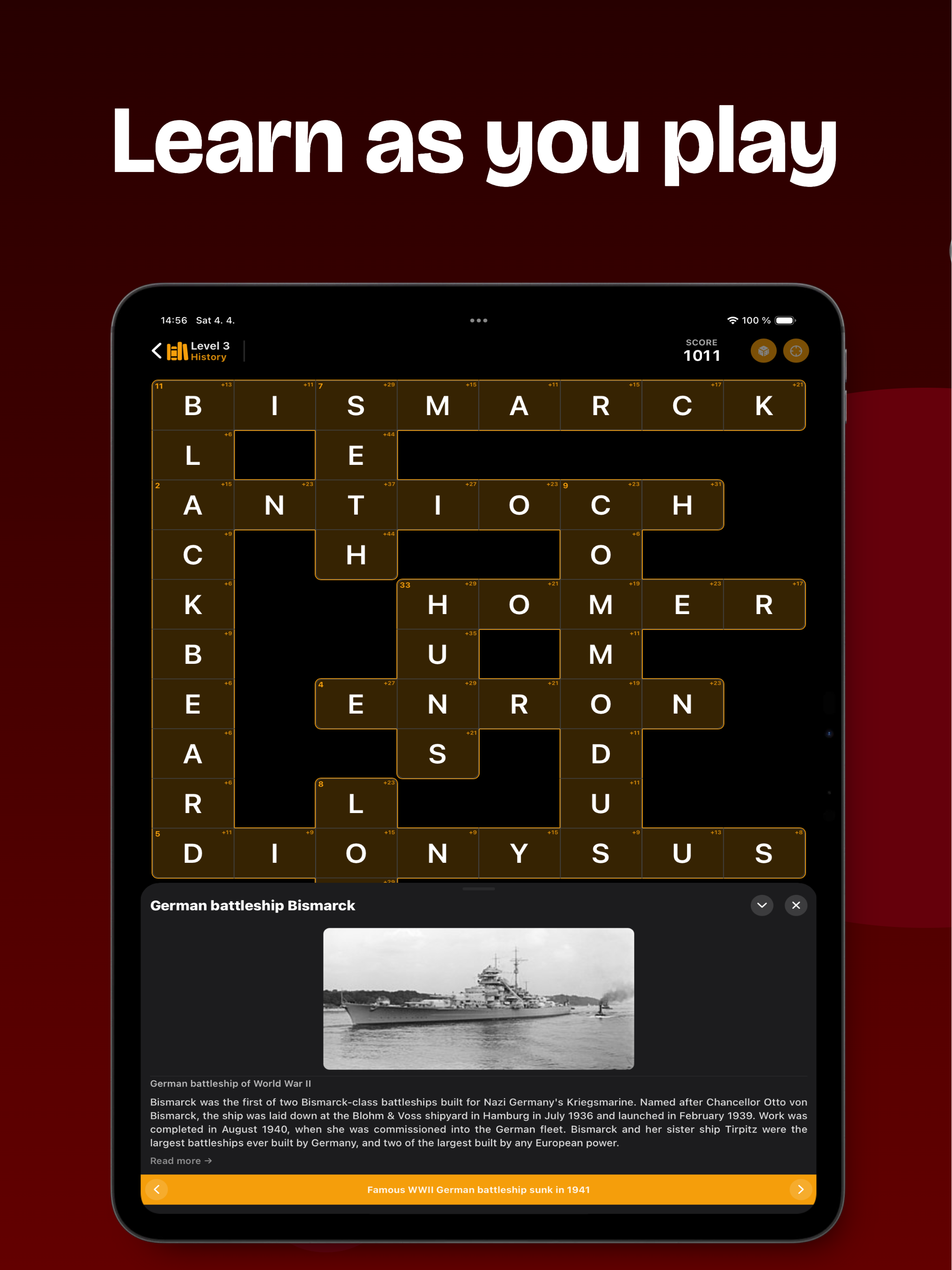 Crosswordie - Daily Crosswords screenshot 9