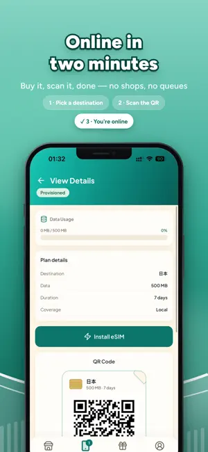 Roameo: Travel eSIM Data Plans screenshot 4