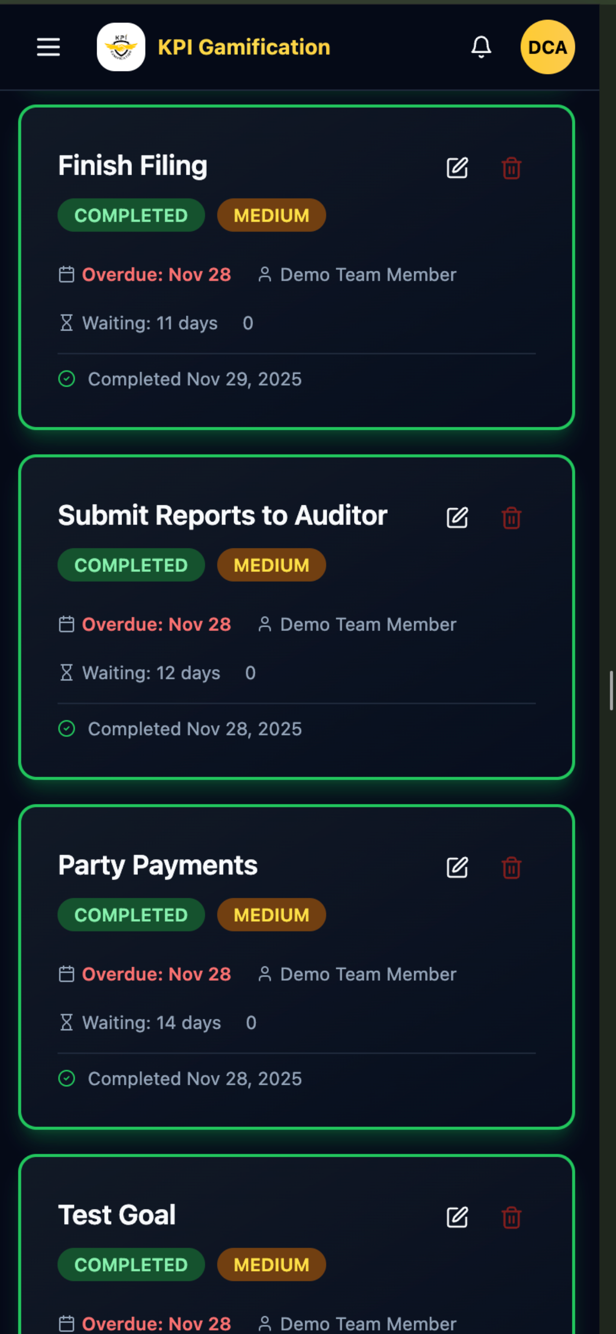KPI Gamification screenshot 5